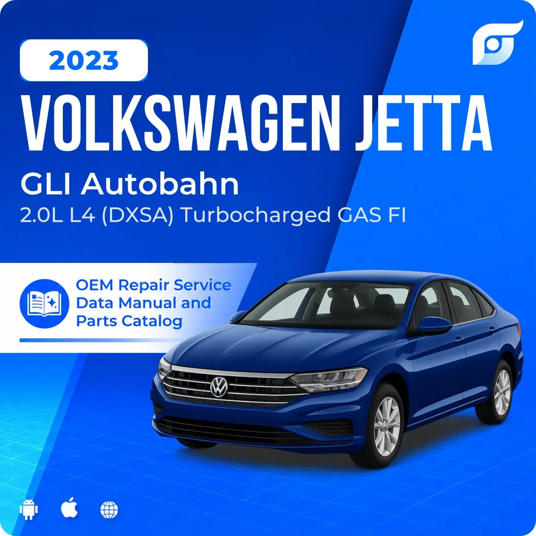 2023 Volkswagen Jetta GLI Autobahn - OEM Repair Service Manual