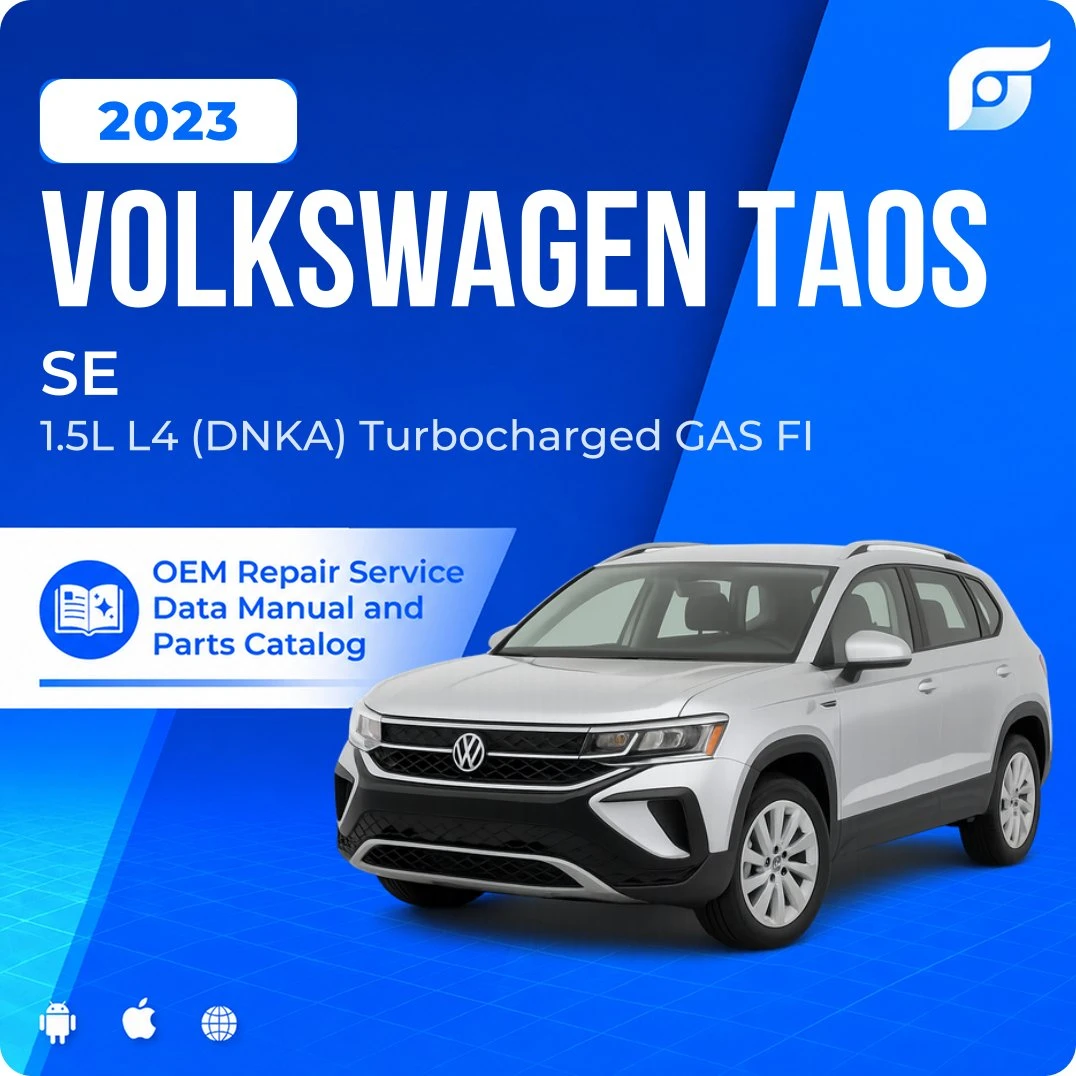 2023 Volkswagen Taos SE - OEM Repair Service Manual