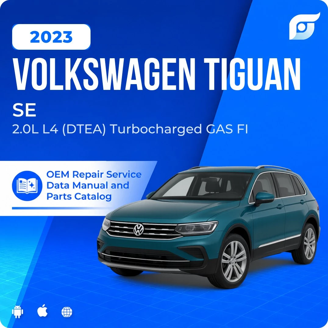 2023 Volkswagen Tiguan SE - OEM Repair Service Manual