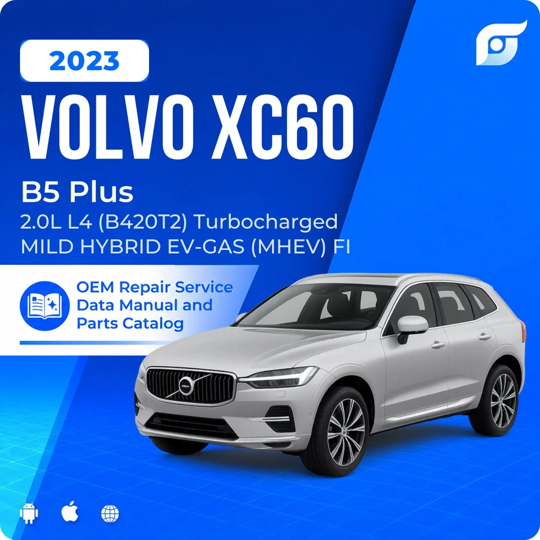 2023 Volvo XC60 B5 Plus - OEM Repair Service Manual