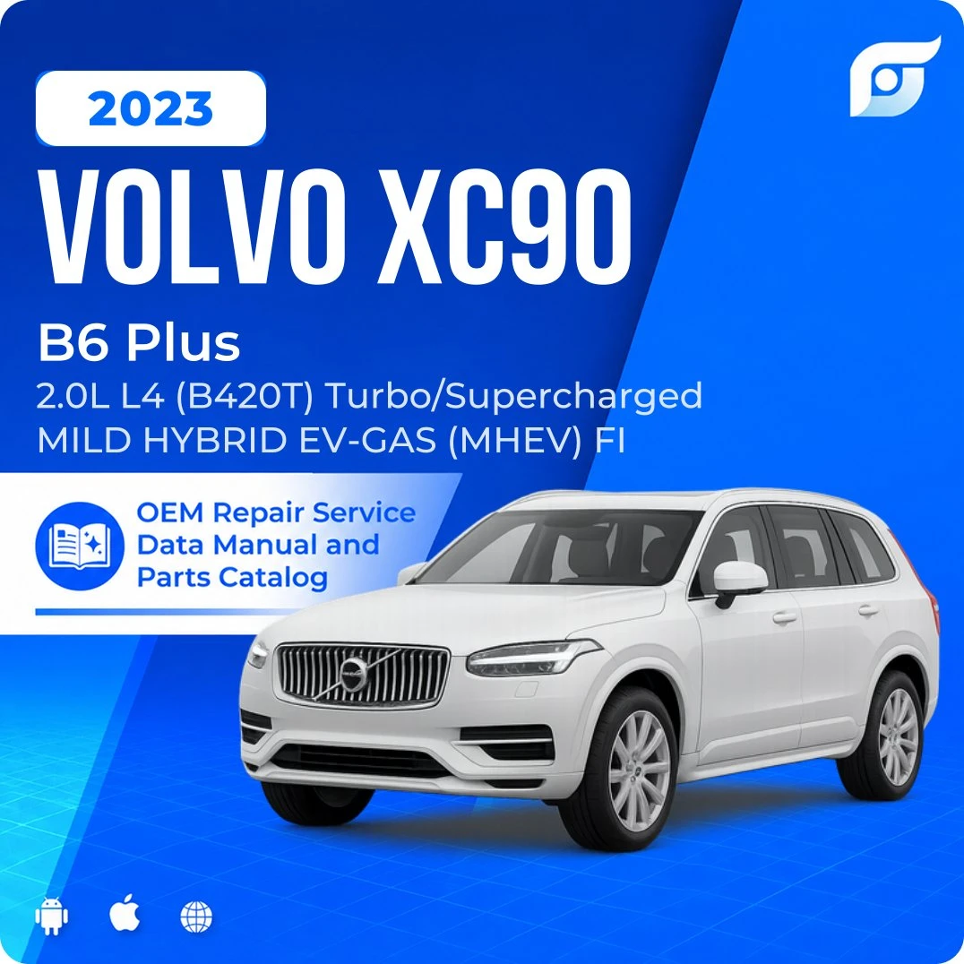 2023 Volvo XC90 B6 Plus - OEM Repair Service Manual