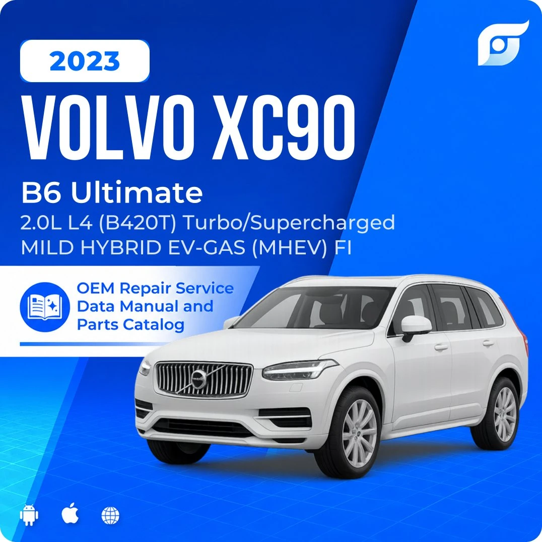 2023 Volvo XC90 B6 Ultimate - OEM Repair Service Manual