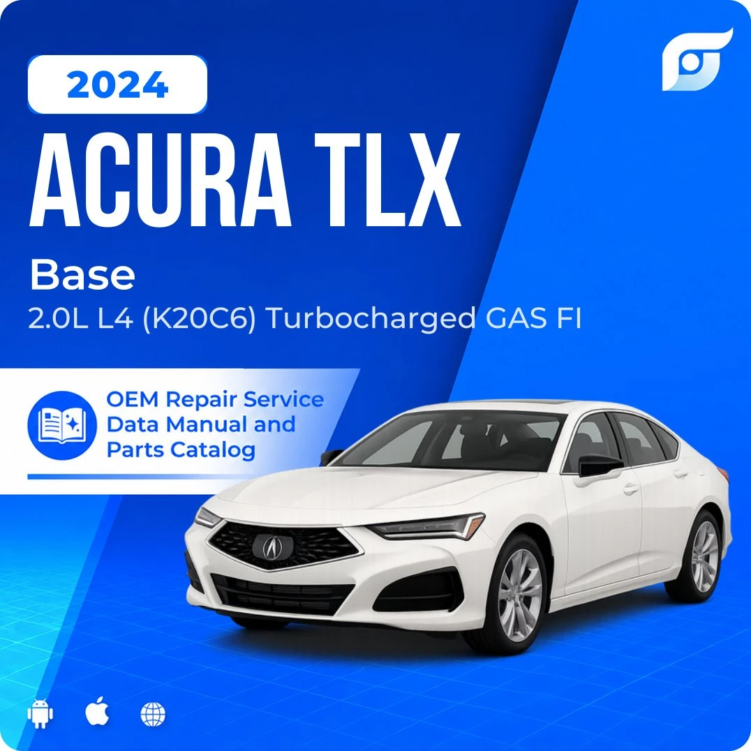 2024 Acura TLX Base - OEM Repair Service Manual