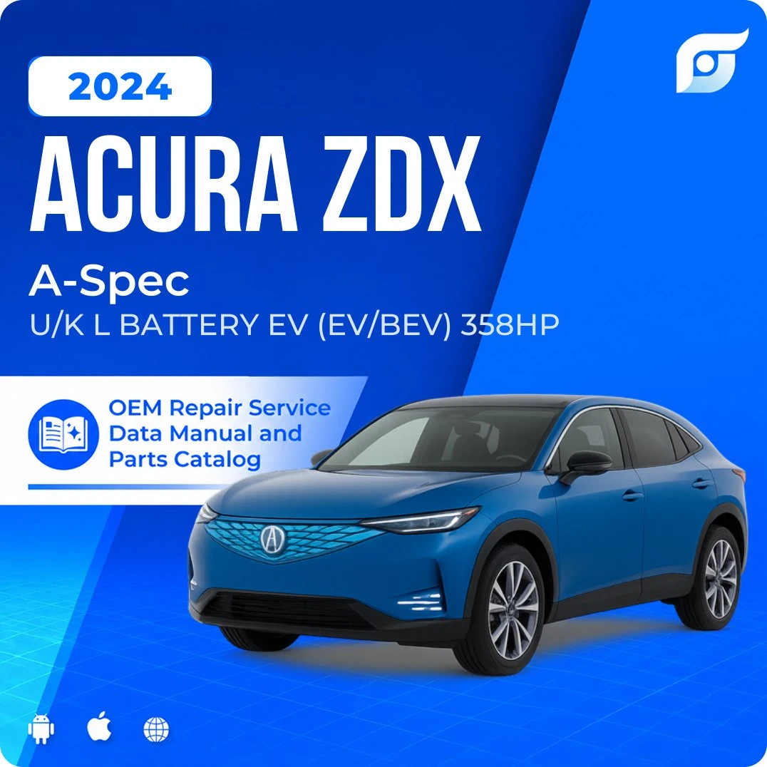 2024 Acura ZDX A-Spec - OEM Repair Service Manual
