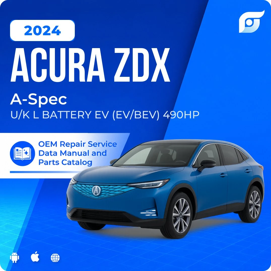 2024 Acura ZDX A-Spec - OEM Repair Service Manual
