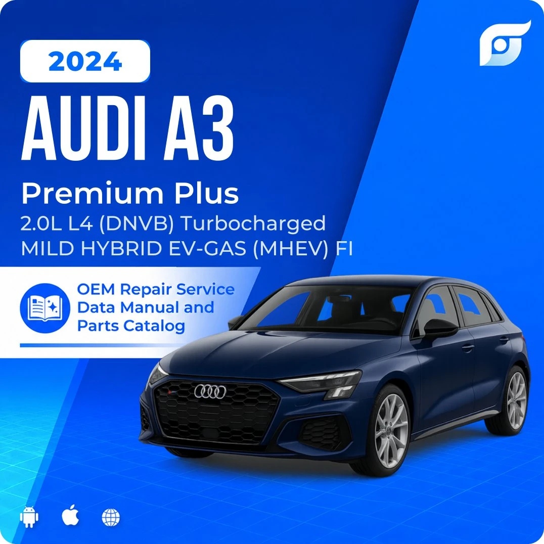 2024 Audi A3 Premium Plus - OEM Repair Service Manual