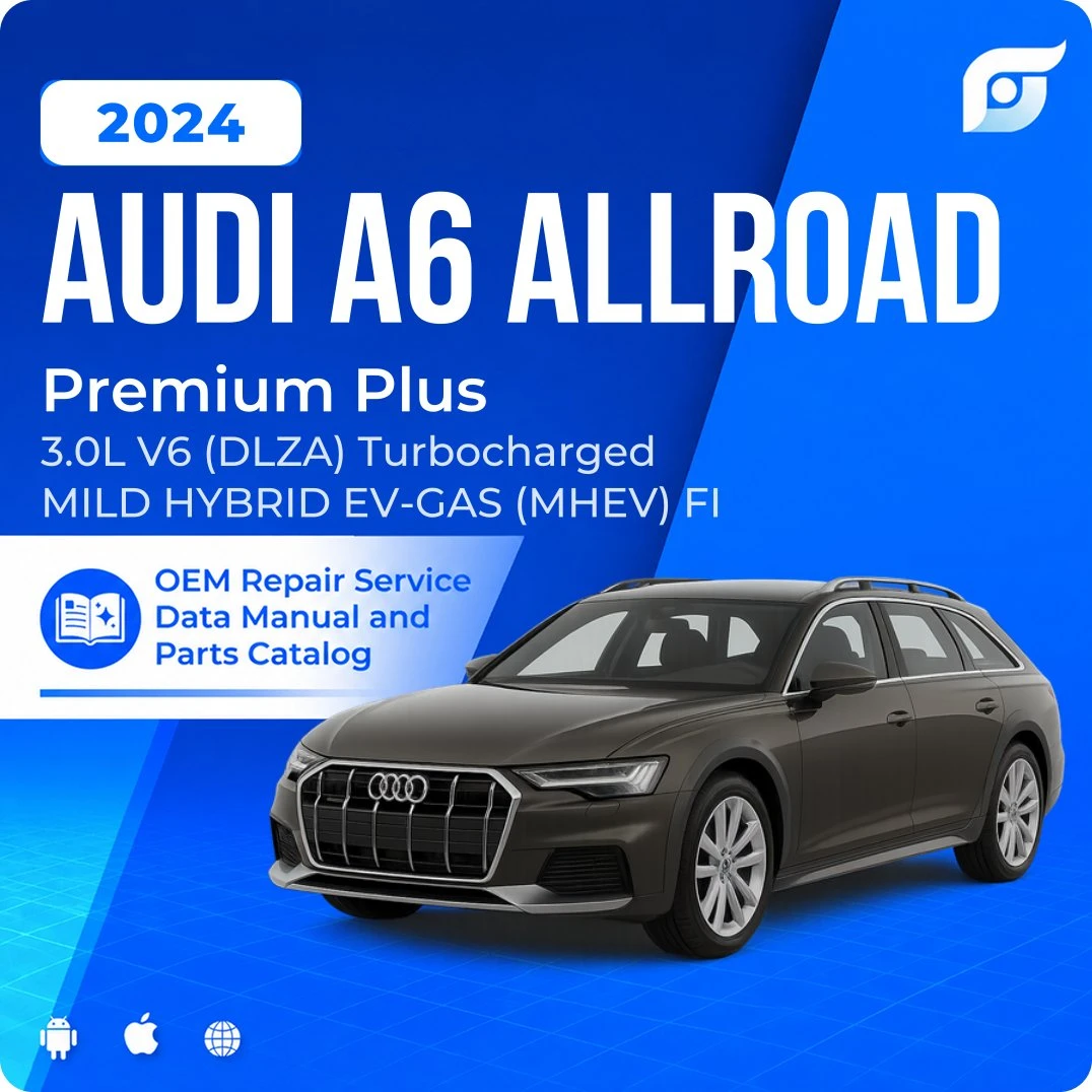 2024 Audi A6 allroad Premium Plus - OEM Repair Service Manual