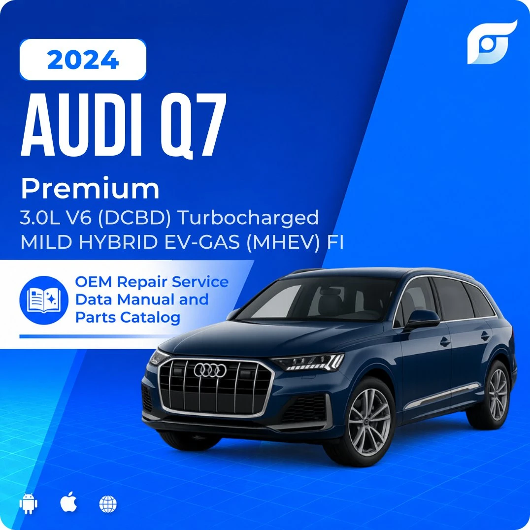 2024 Audi Q7 Premium - OEM Repair Service Manual