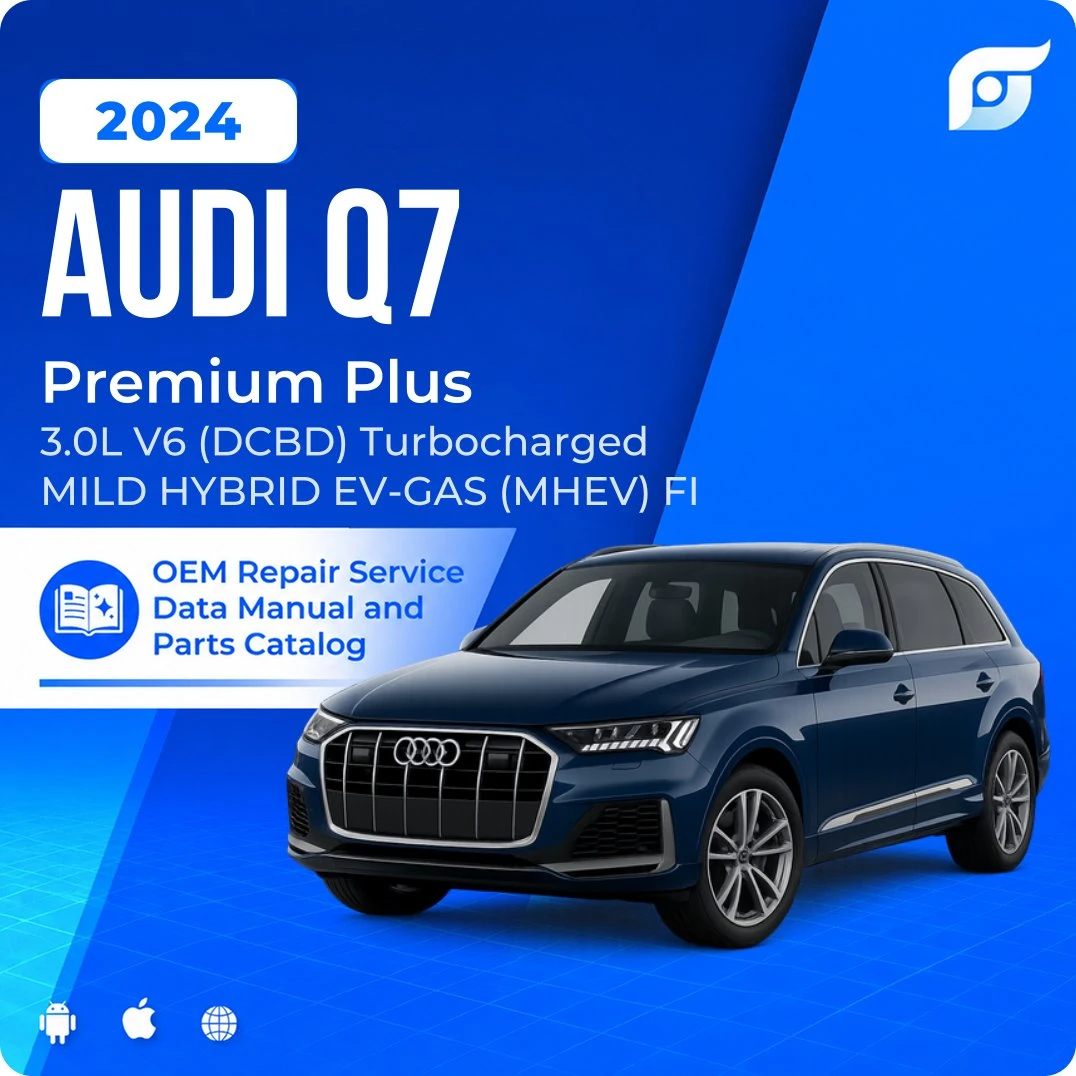 2024 Audi Q7 Premium Plus - OEM Repair Service Manual