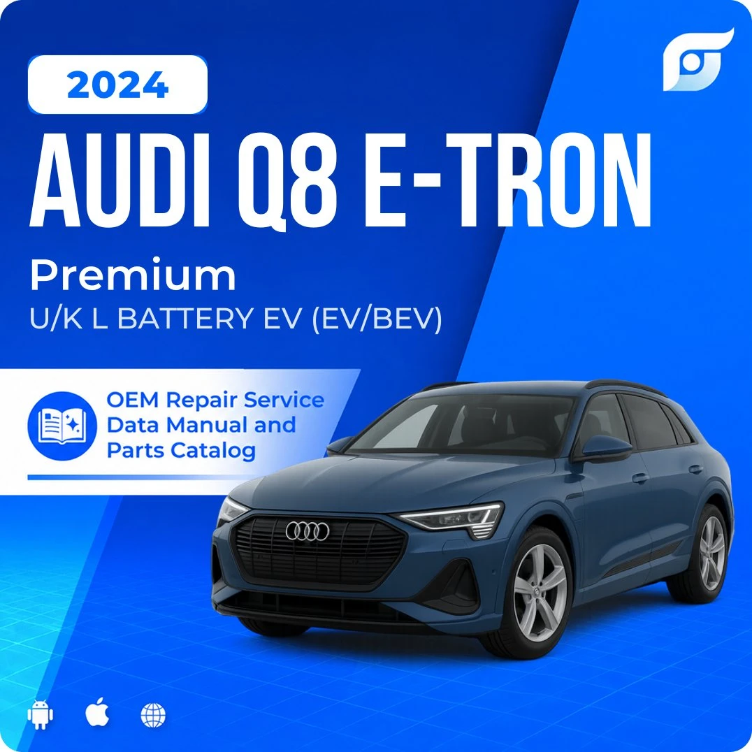 2024 Audi Q8 e-tron Premium - OEM Repair Service Manual