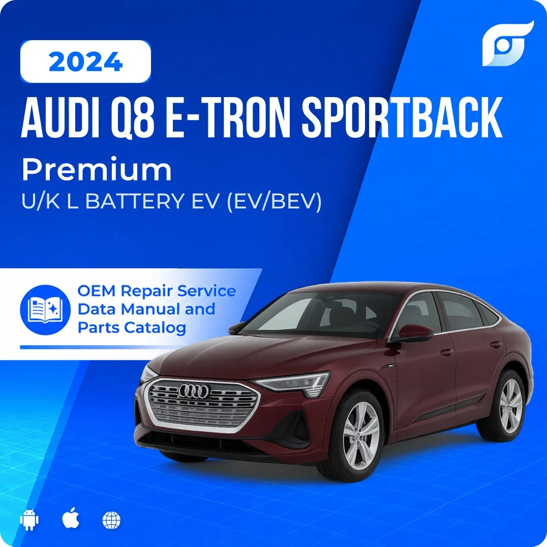 2024 Audi Q8 e-tron Sportback Premium - OEM Repair Service Manual