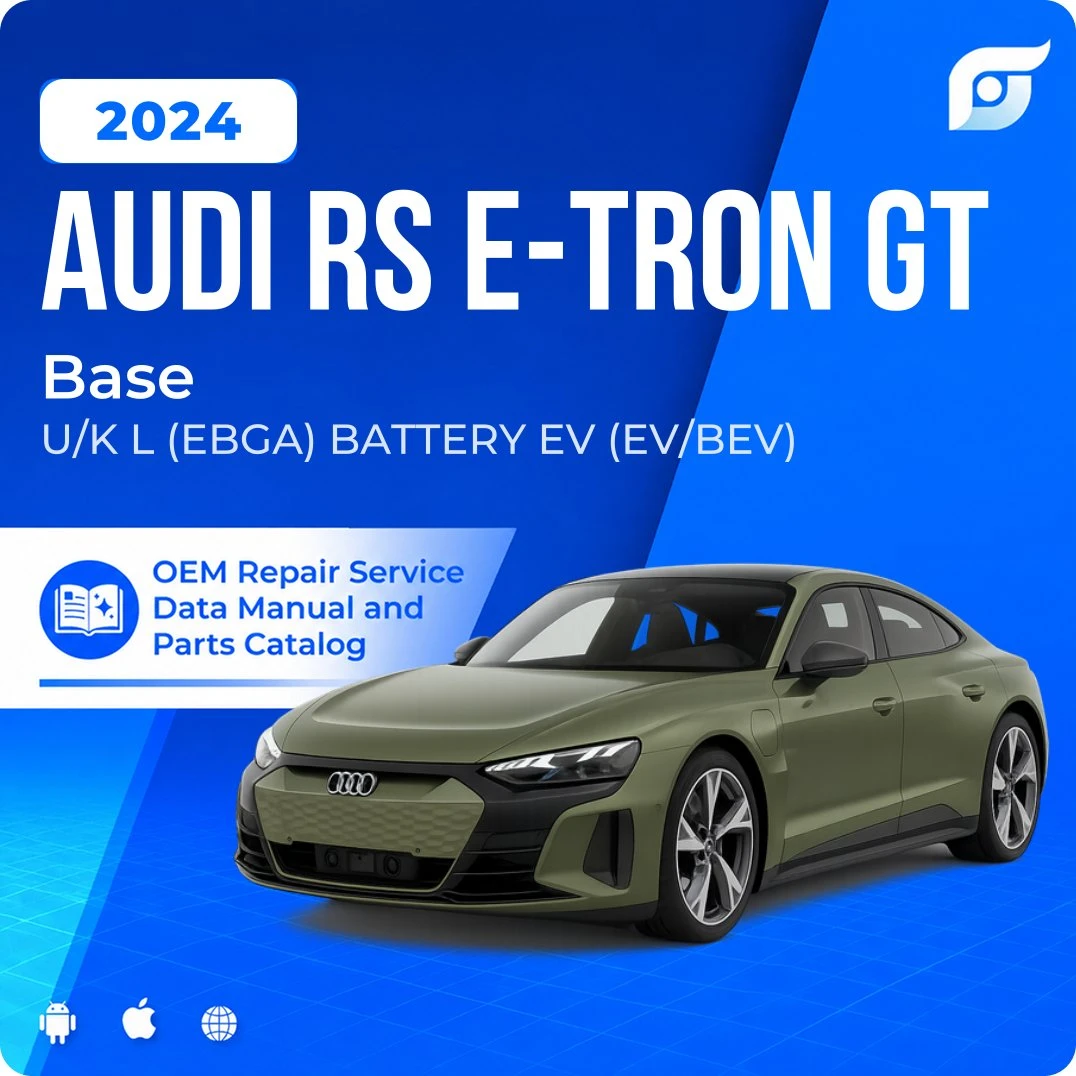 2024 Audi RS e-tron GT Base - OEM Repair Service Manual