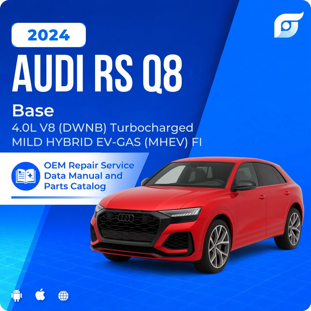 2024 Audi RS Q8 Base - OEM Repair Service Manual