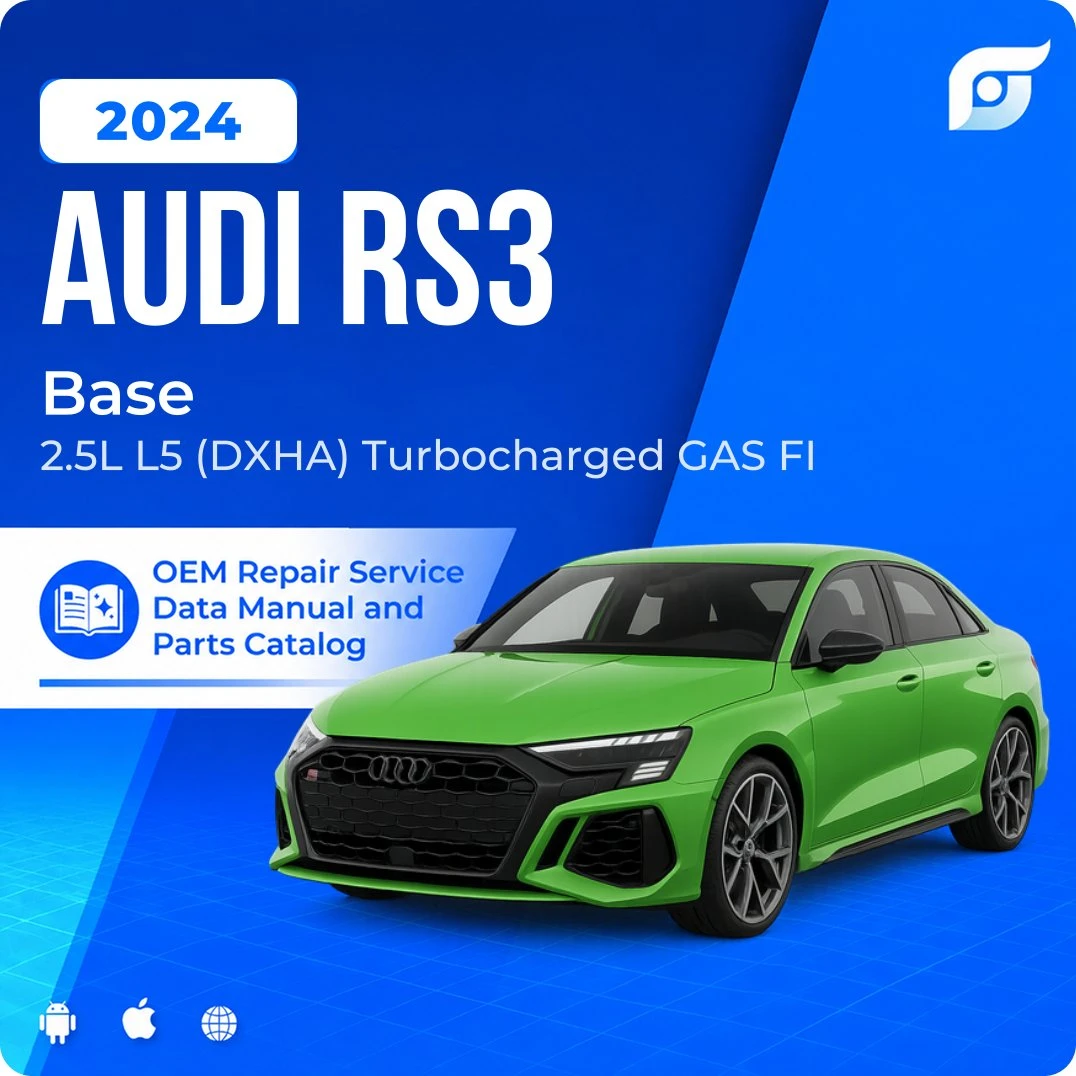 2024 Audi RS3 Base - OEM Repair Service Manual