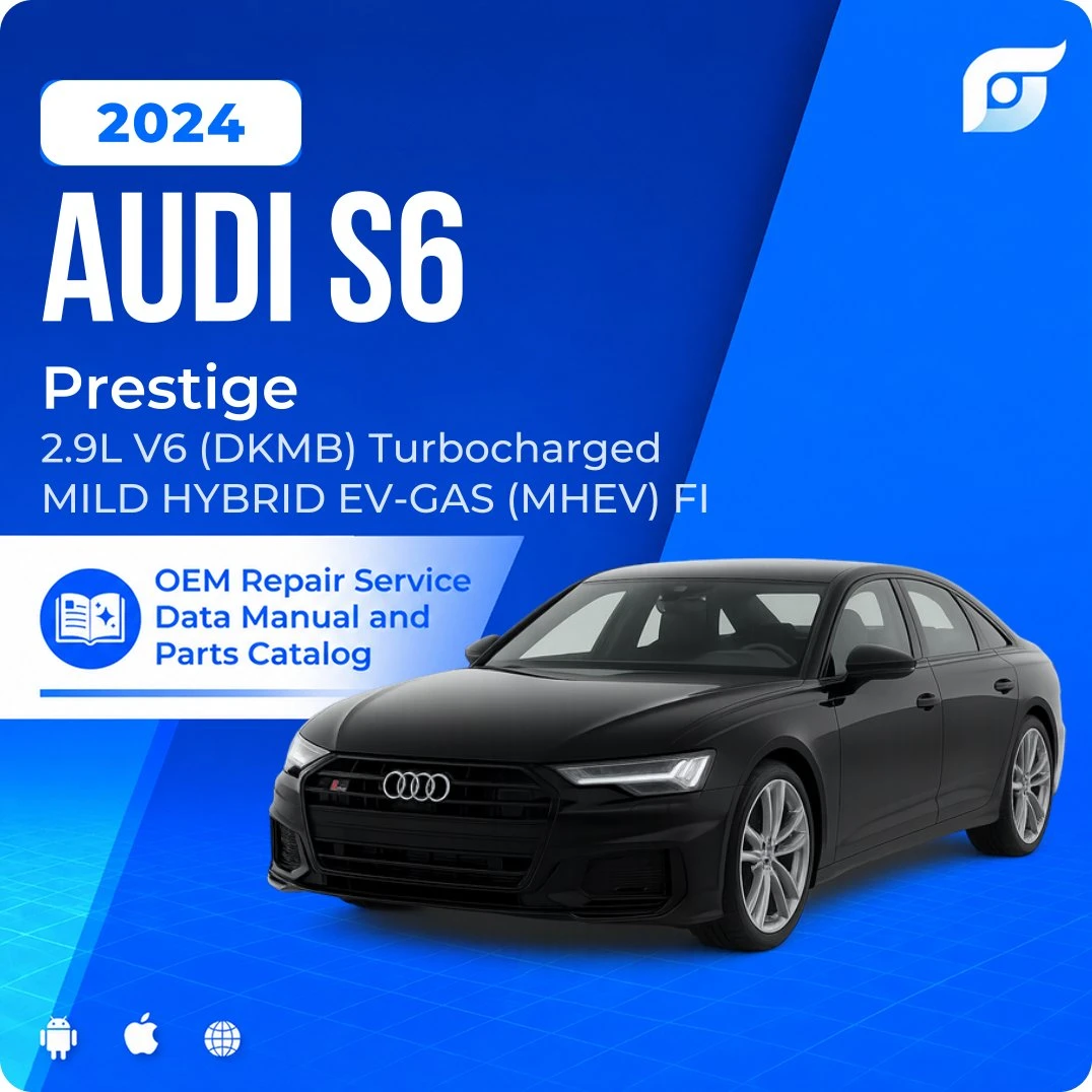 2024 Audi S6 Prestige - OEM Repair Service Manual