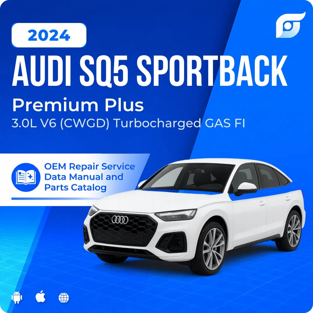 2024 Audi SQ5 Sportback Premium Plus - OEM Repair Service Manual