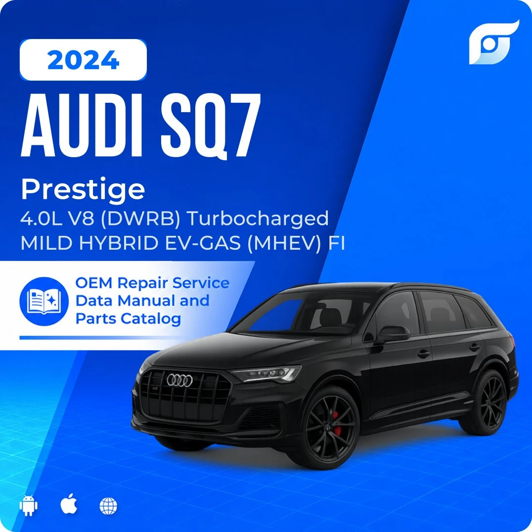 2024 Audi SQ7 Prestige - OEM Repair Service Manual