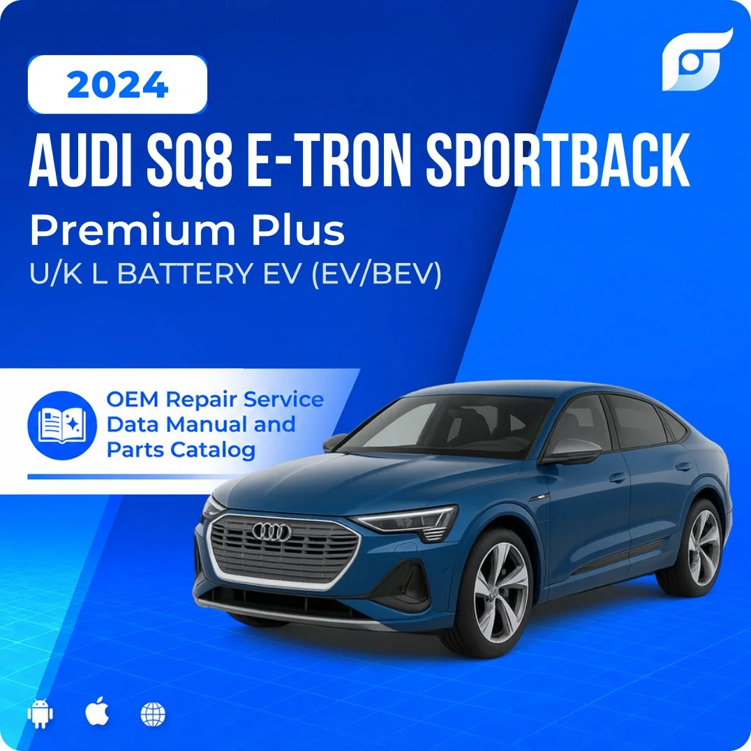 2024 Audi SQ8 e-tron Sportback Premium Plus - OEM Repair Service Manual