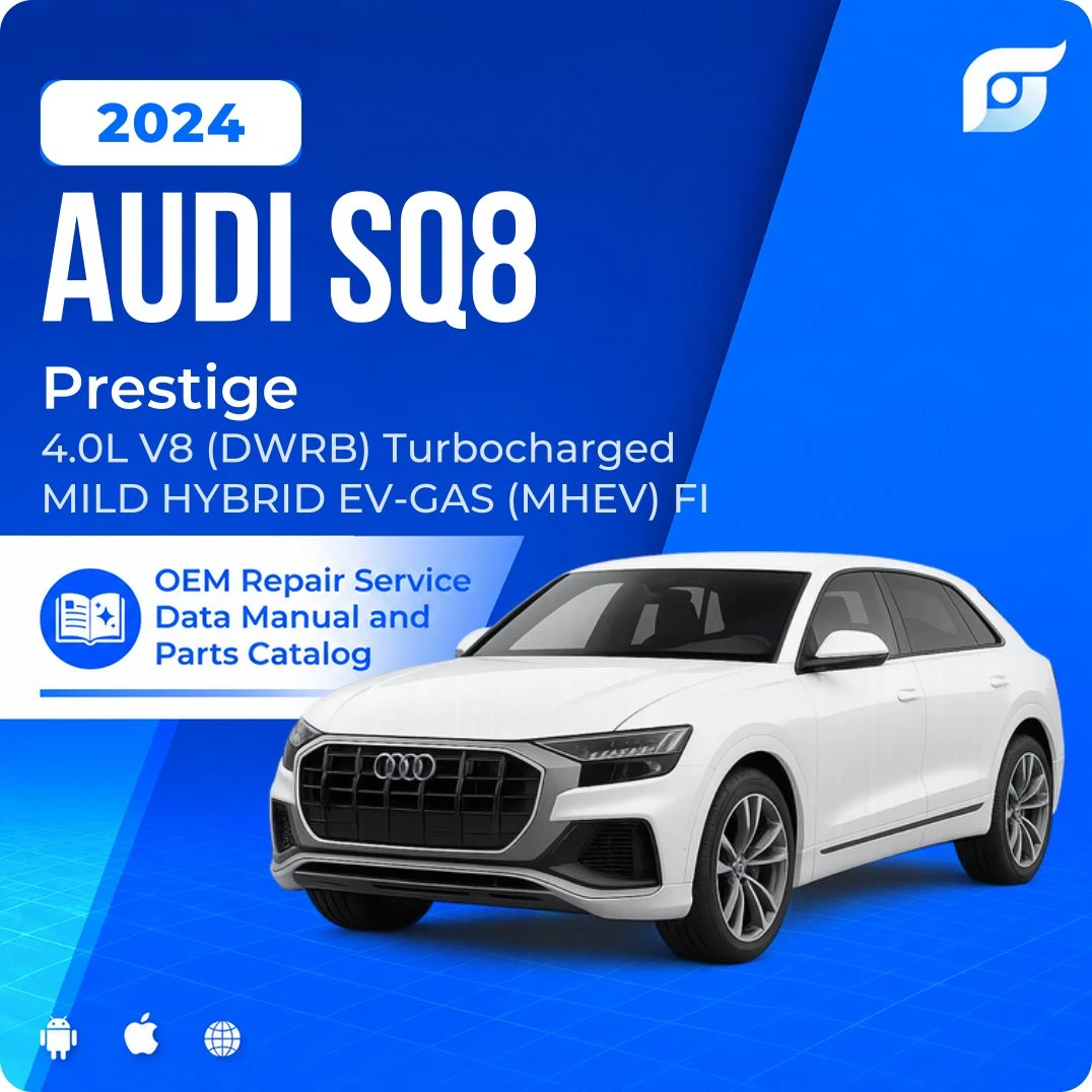 2024 Audi SQ8 Prestige - OEM Repair Service Manual