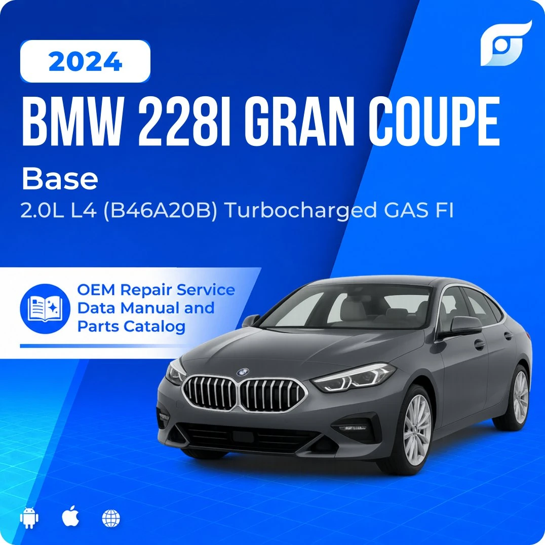 2024 BMW 228i Gran Coupe Base - OEM Repair Service Manual