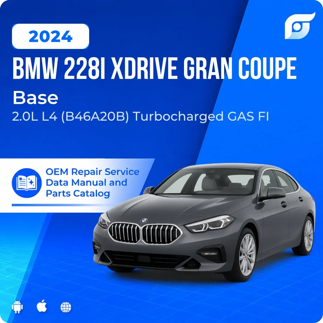 2024 BMW 228i xDrive Gran Coupe Base - OEM Repair Service Manual