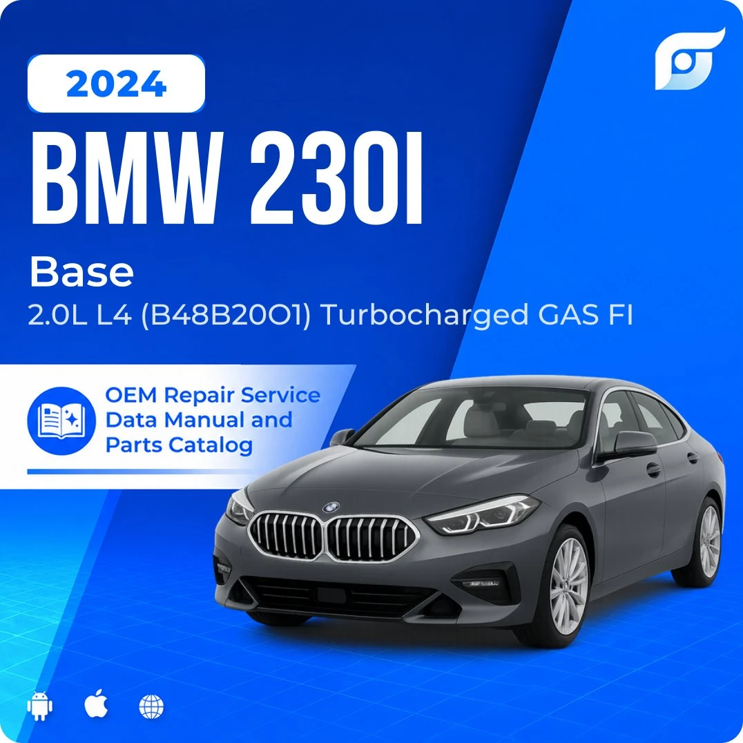 2024 BMW 230i Base - OEM Repair Service Manual