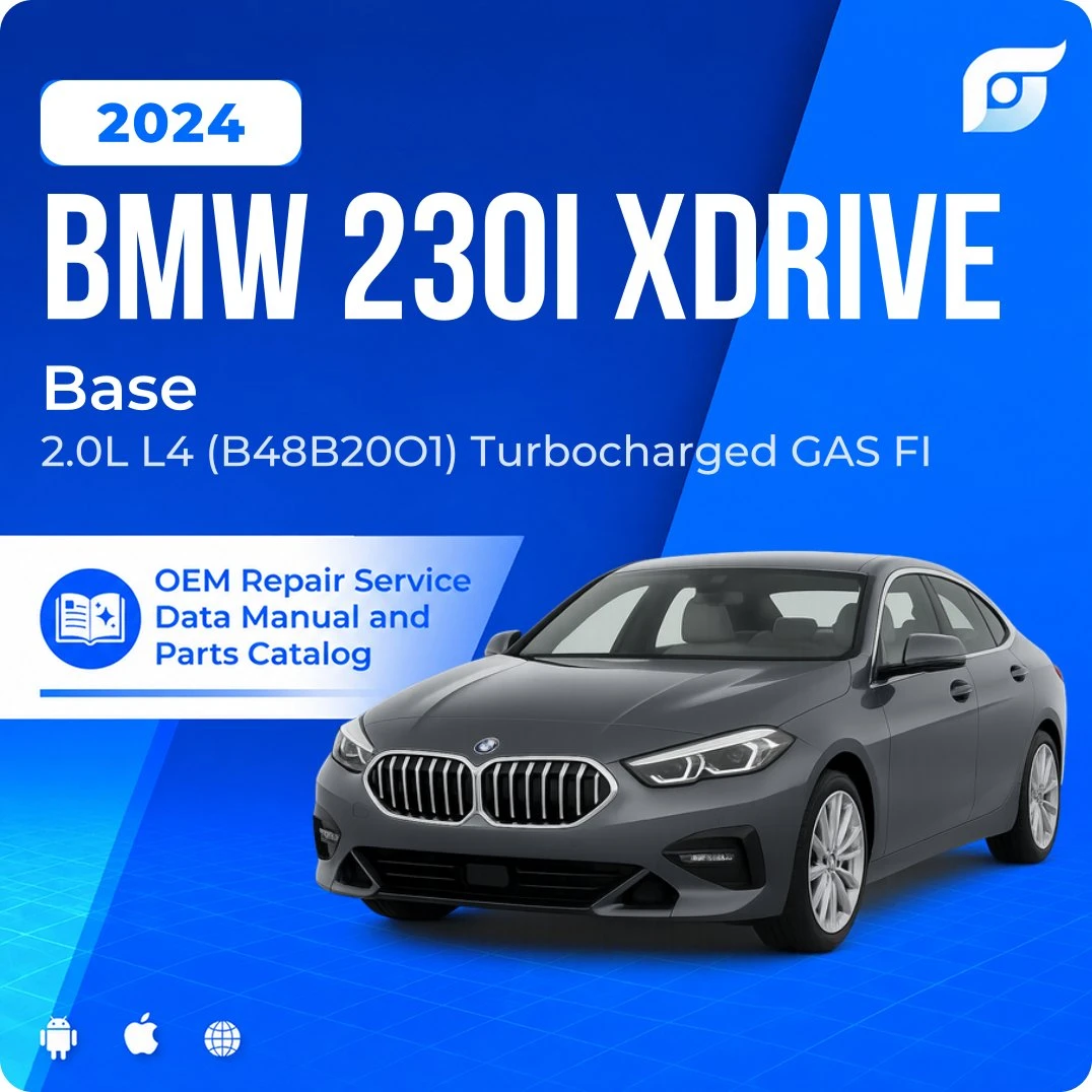 2024 BMW 230i xDrive Base - OEM Repair Service Manual