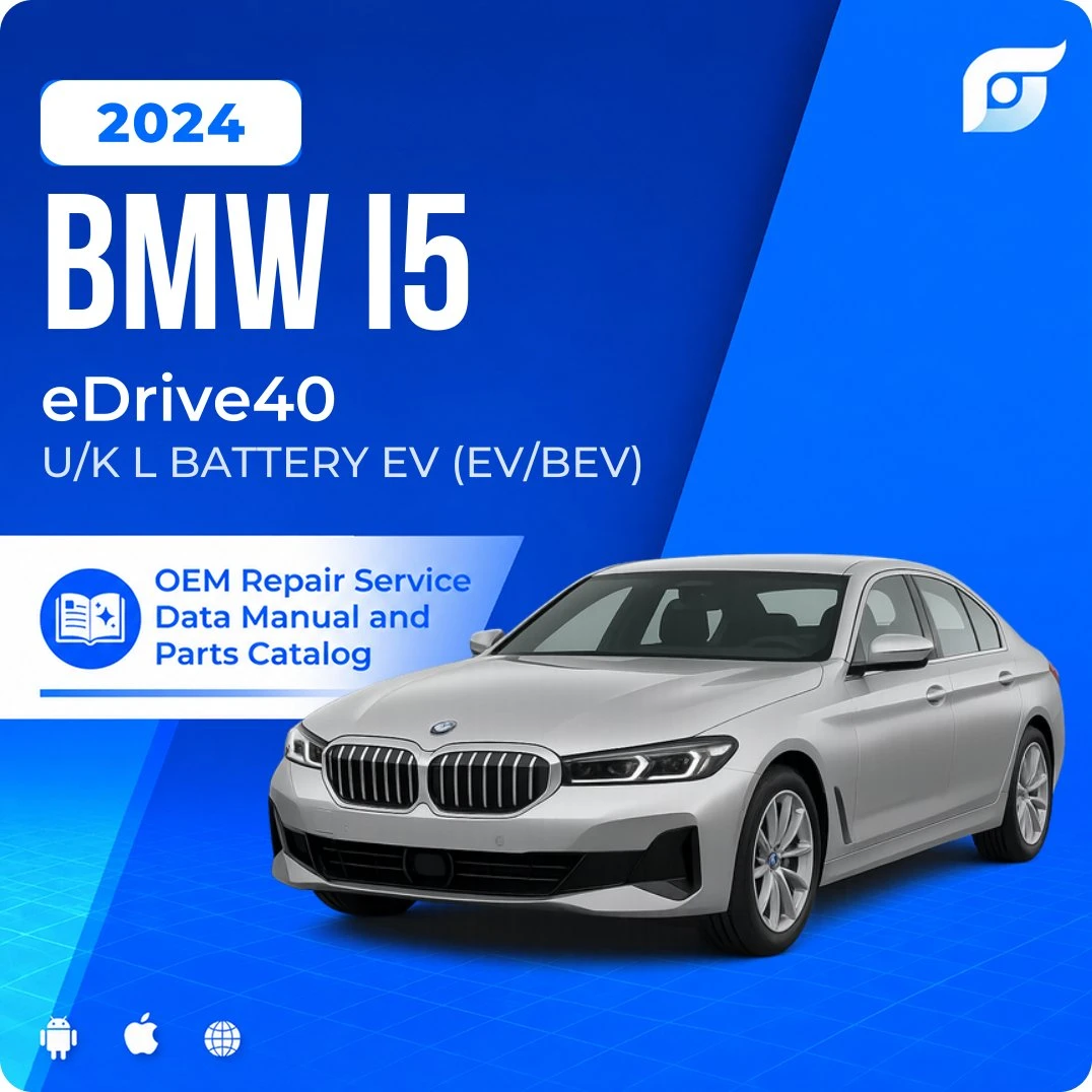 2024 BMW i5 eDrive40 - OEM Repair Service Manual