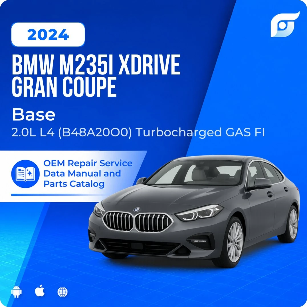 2024 BMW M235i xDrive Gran Coupe Base - OEM Repair Service Manual