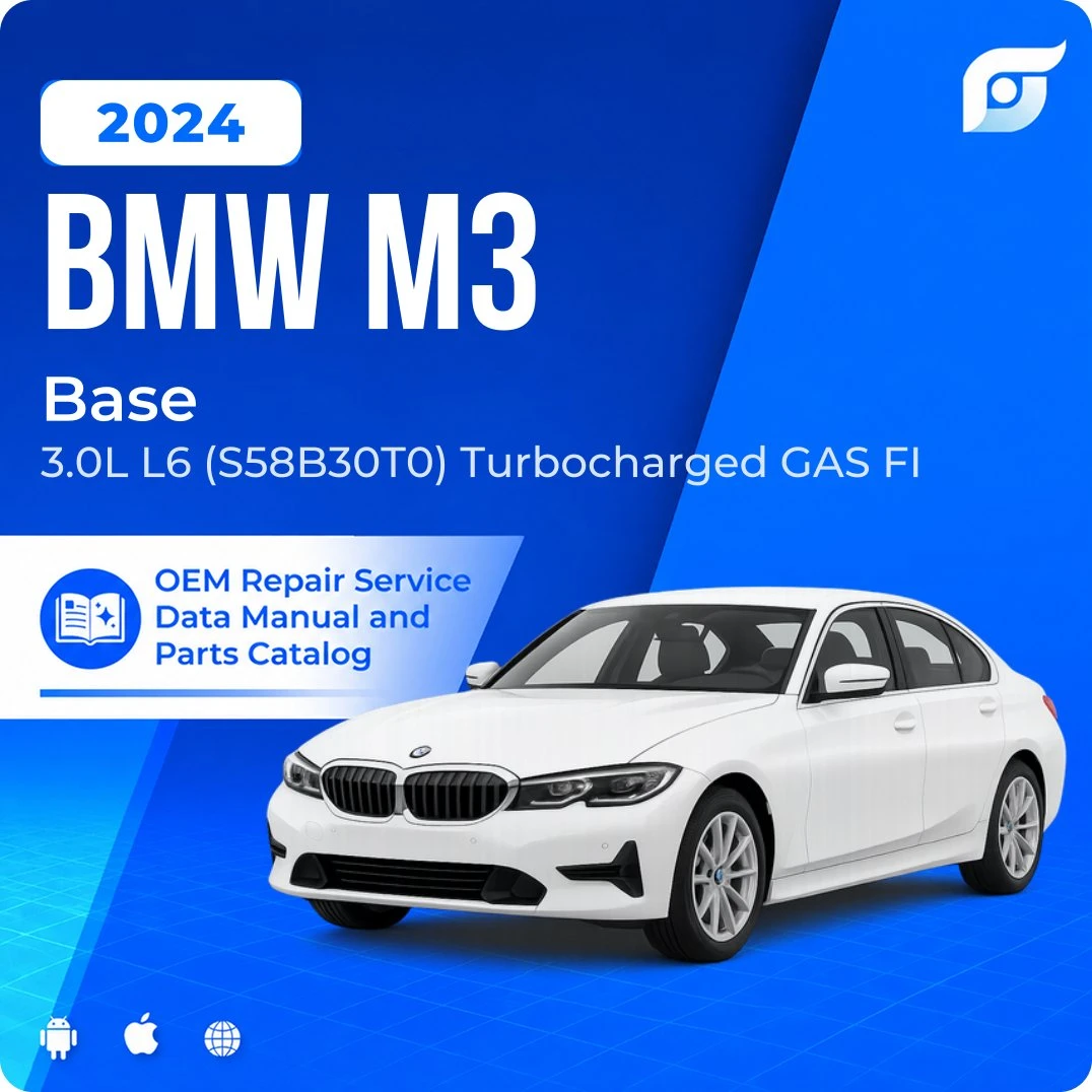 2024 BMW M3 Base - OEM Repair Service Manual