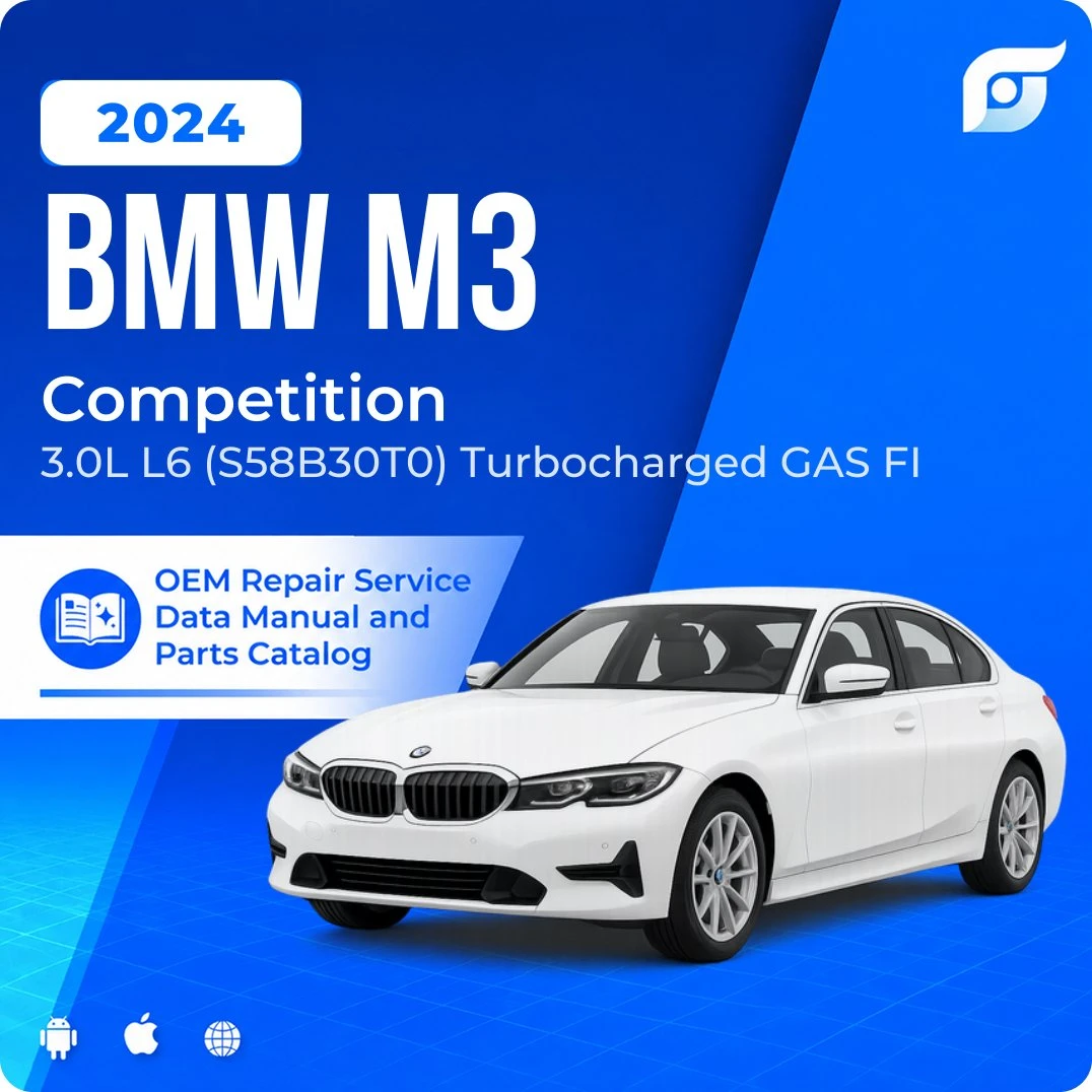 2024 BMW M3 Competition - OEM Repair Service Manual
