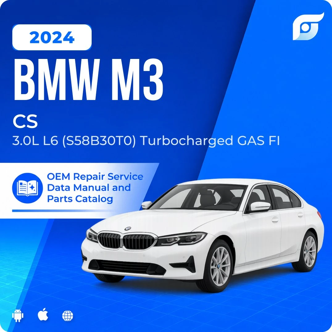 2024 BMW M3 CS - OEM Repair Service Manual