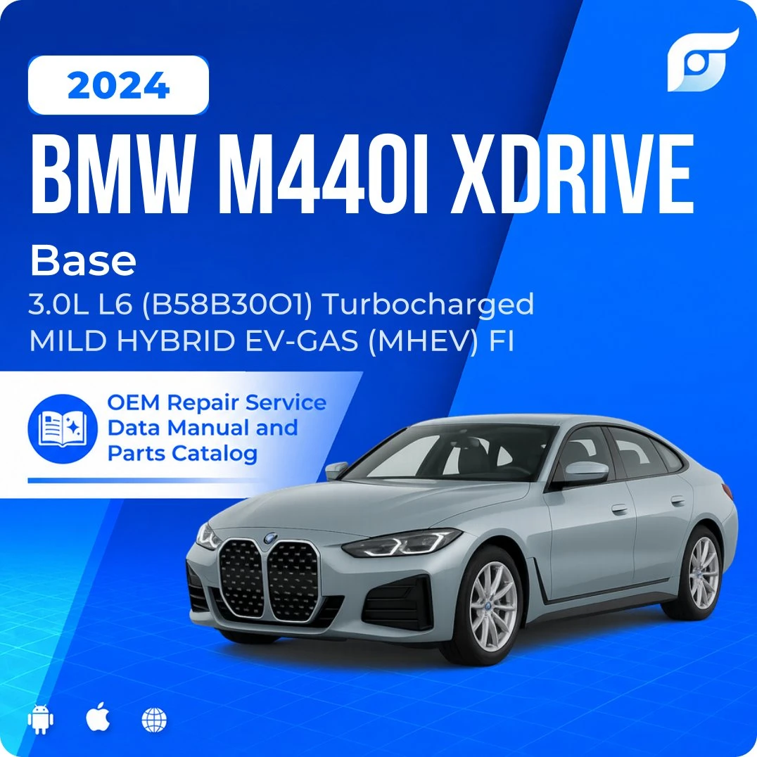 2024 BMW M440i xDrive Base - OEM Repair Service Manual
