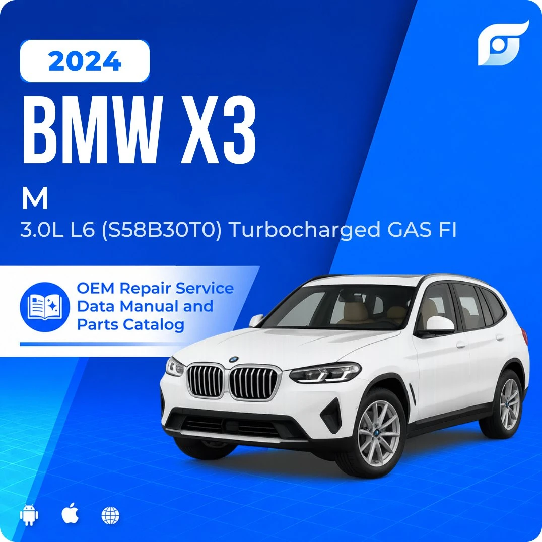 2024 BMW X3 M - OEM Repair Service Manual