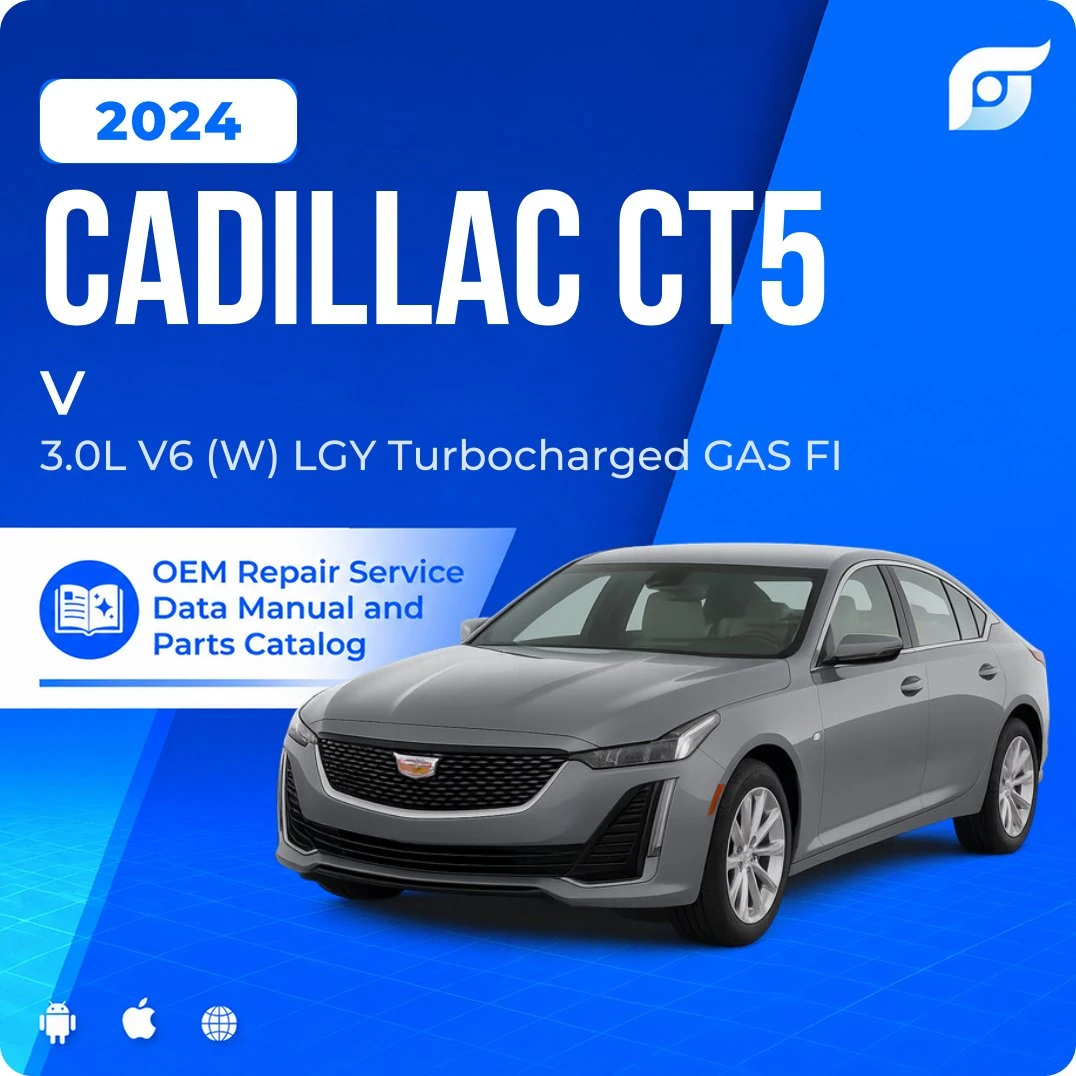 2024 Cadillac CT5 V - OEM Repair Service Manual