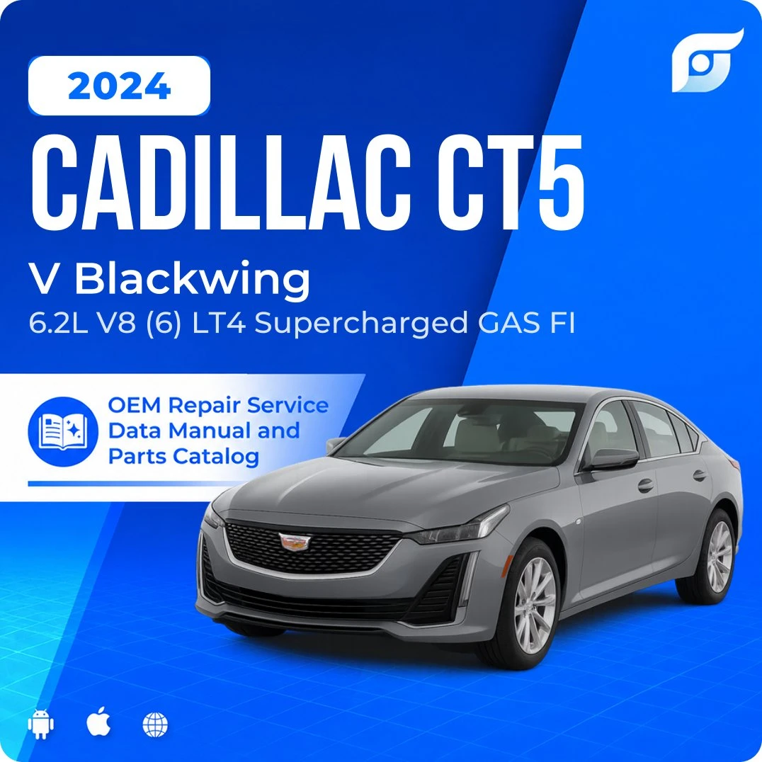 2024 Cadillac CT5 V Blackwing - OEM Repair Service Manual