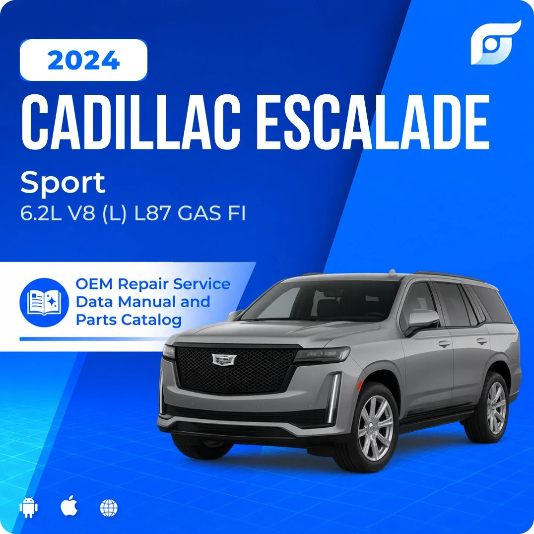 2024 Cadillac Escalade Sport - OEM Repair Service Manual
