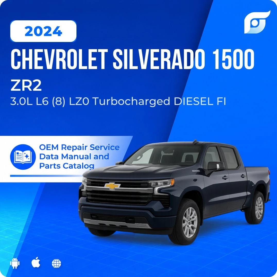 2024 Chevrolet Silverado 1500 ZR2 - OEM Repair Service Manual