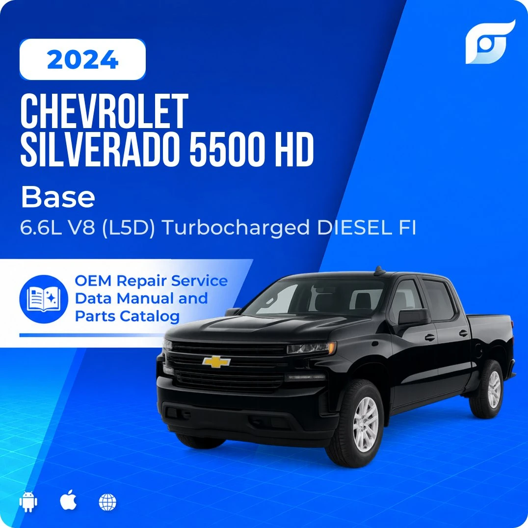 2024 Chevrolet Silverado 5500 HD Base - OEM Repair Service Manual
