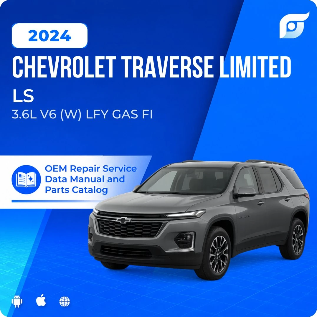 2024 Chevrolet Traverse Limited LS - OEM Repair Service Manual