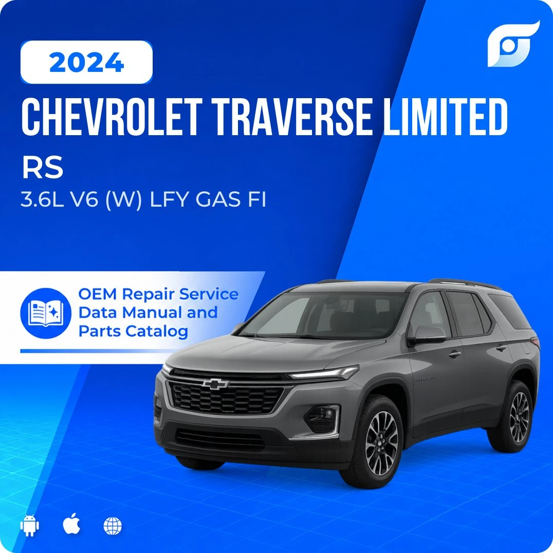2024 Chevrolet Traverse Limited RS - OEM Repair Service Manual