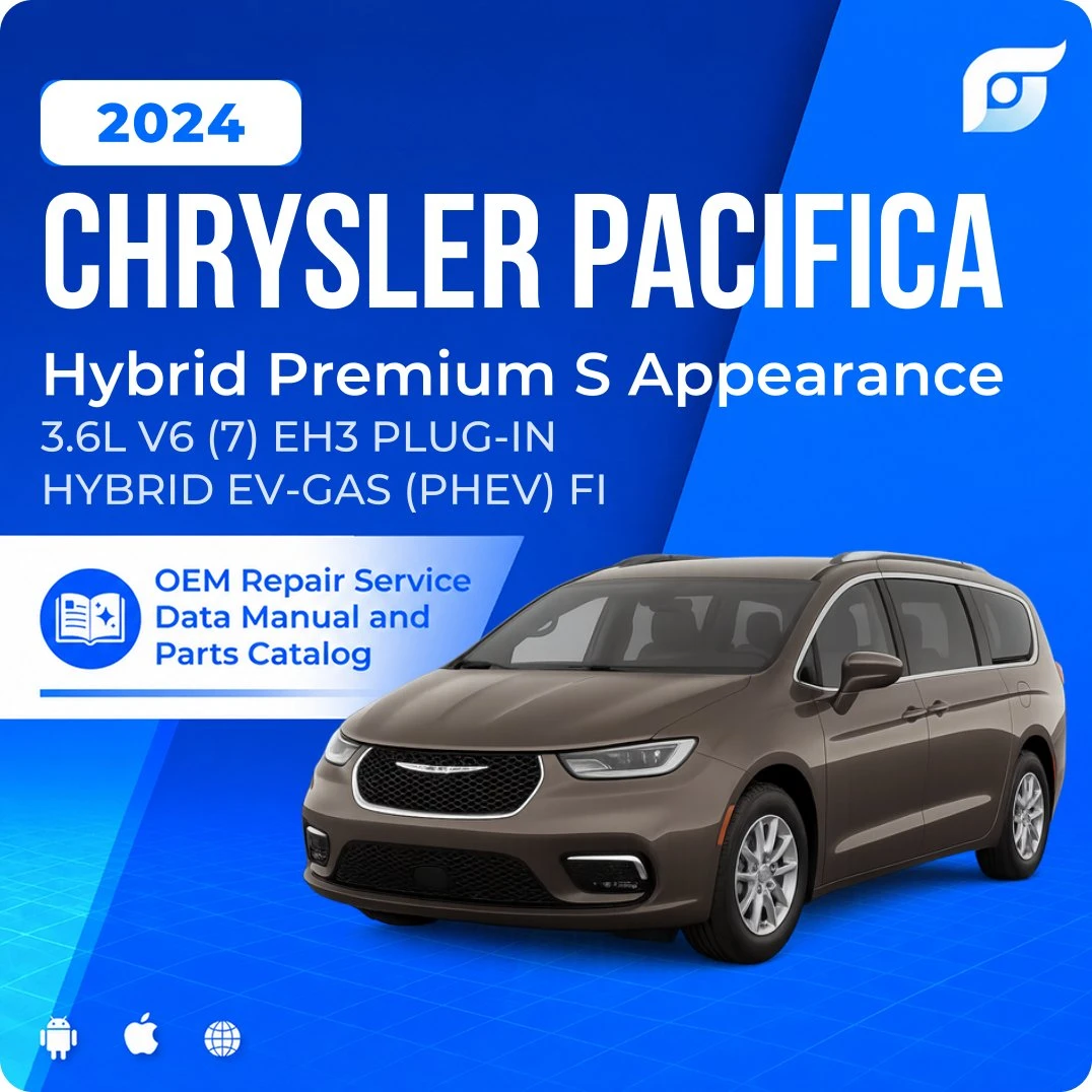 2024 Chrysler Pacifica Hybrid Premium S Appearance - OEM Repair Service Manual