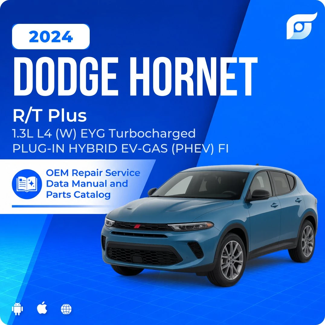 2024 Dodge Hornet R/T Plus - OEM Repair Service Manual