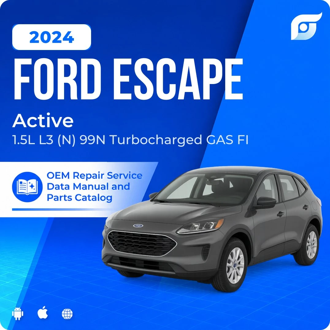 2024 Ford Escape Active - OEM Repair Service Manual