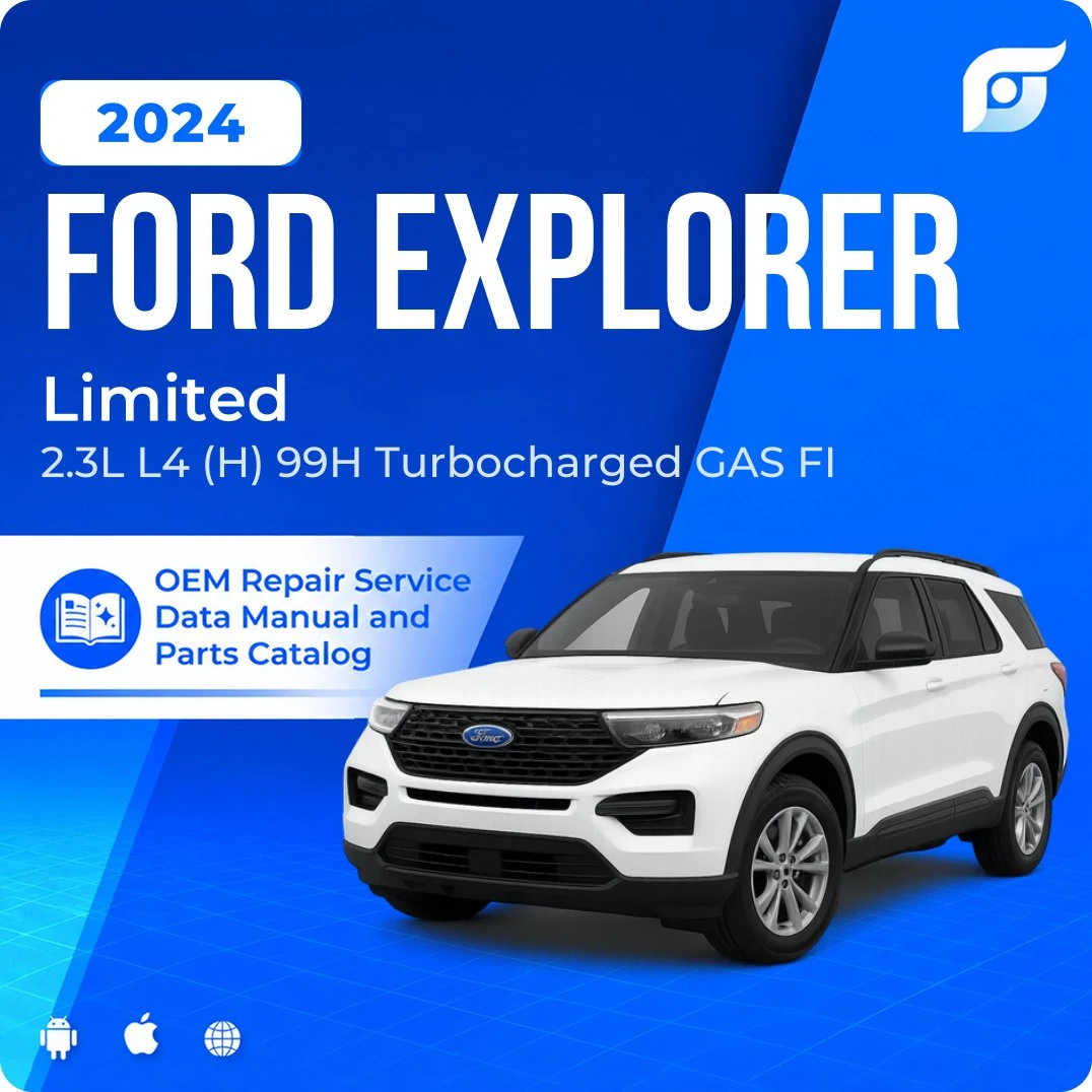 2024 Ford Explorer Limited - OEM Repair Service Manual