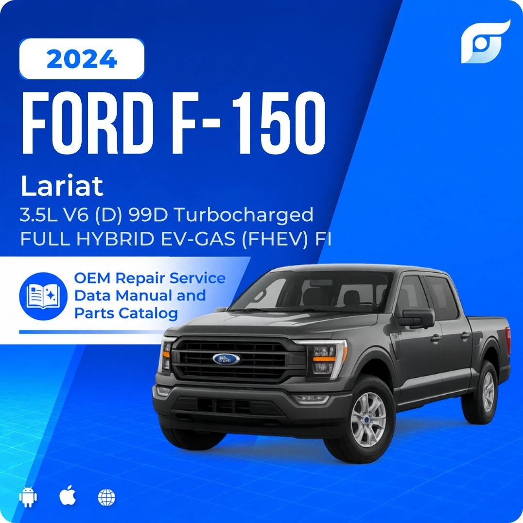2024 Ford F-150 Lariat - OEM Repair Service Manual