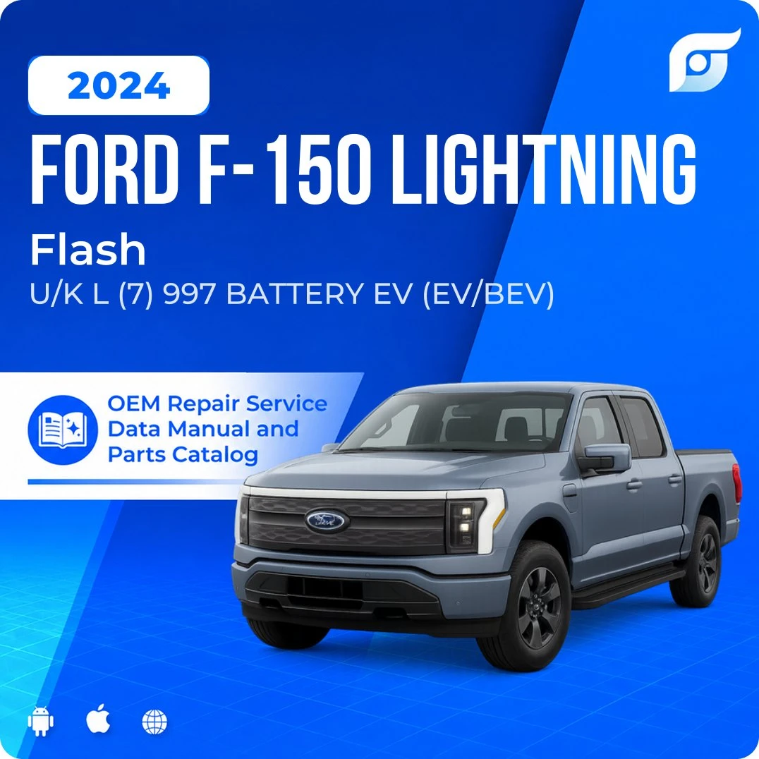 2024 Ford F-150 Lightning Flash - OEM Repair Service Manual