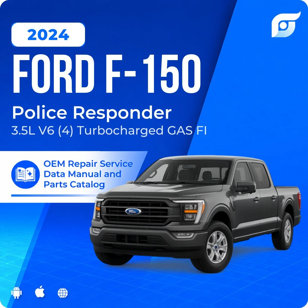 2024 Ford F-150 Police Responder - OEM Repair Service Manual