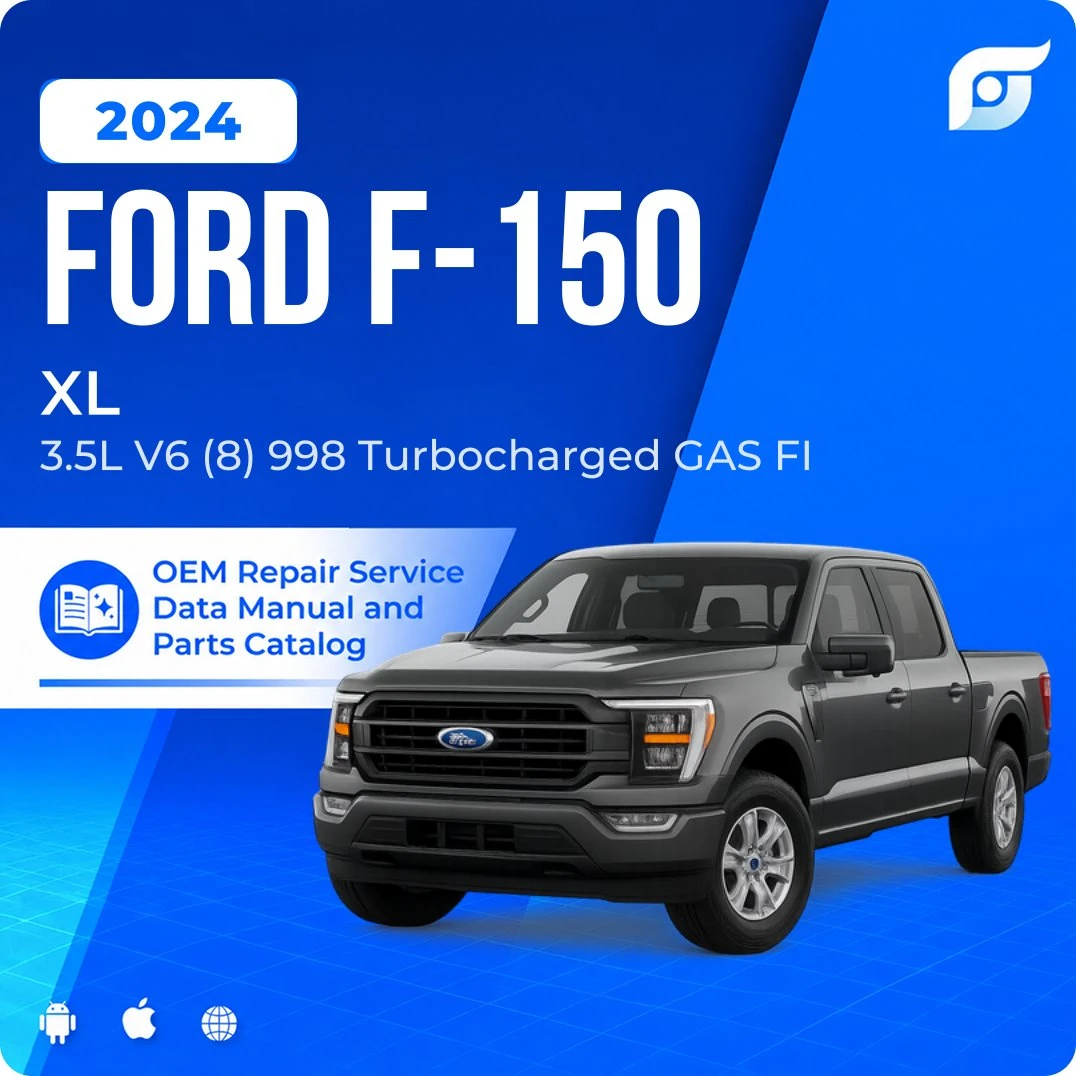2024 Ford F-150 XL - OEM Repair Service Manual