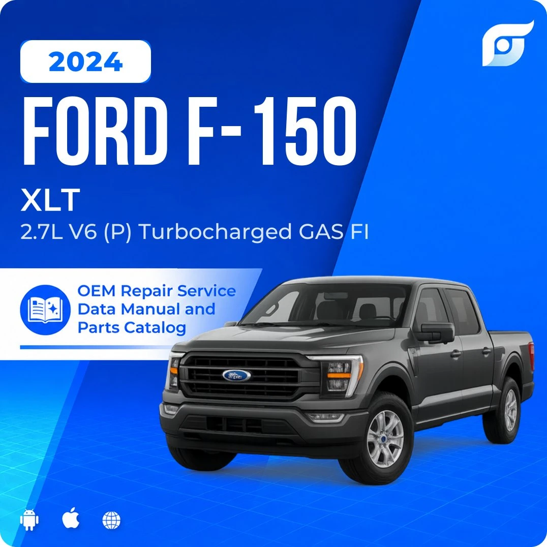 2024 Ford F-150 XLT - OEM Repair Service Manual